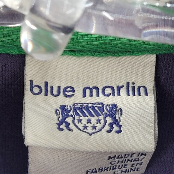 Blue Marlin Ireland Embroidered Zip Front Raglan Long Sleeve Trainer Sweatshirt - Picture 4 of 16